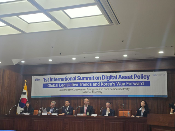 2025년 5월 20일 여의도 국회도서관에서 열린 '가상자산 글로벌 입법 동향과 대한민국의 미래' 정책간담회 / 사진 = 최고 기자